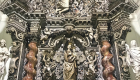 L'altare barocco nel santuario di Gibilmanna
