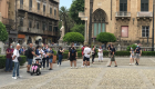 Turisti davanti alla Cattedrale